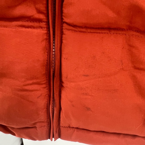 The American Outdoors puffer vest XL  burnt orange hiking zip up fleece - Picture 3 of 8